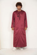 OMANI THOBE - Royal Maroon