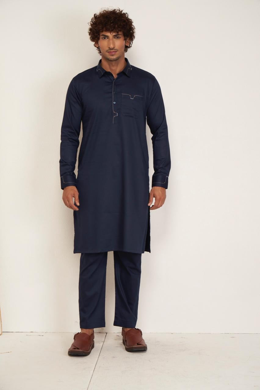 Shafaq-e-Nilguni Kurta Pyjama
