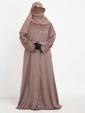 MAWJ NUJUM ABAYA- BEIGE