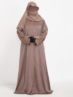 MAWJ NUJUM ABAYA- BEIGE