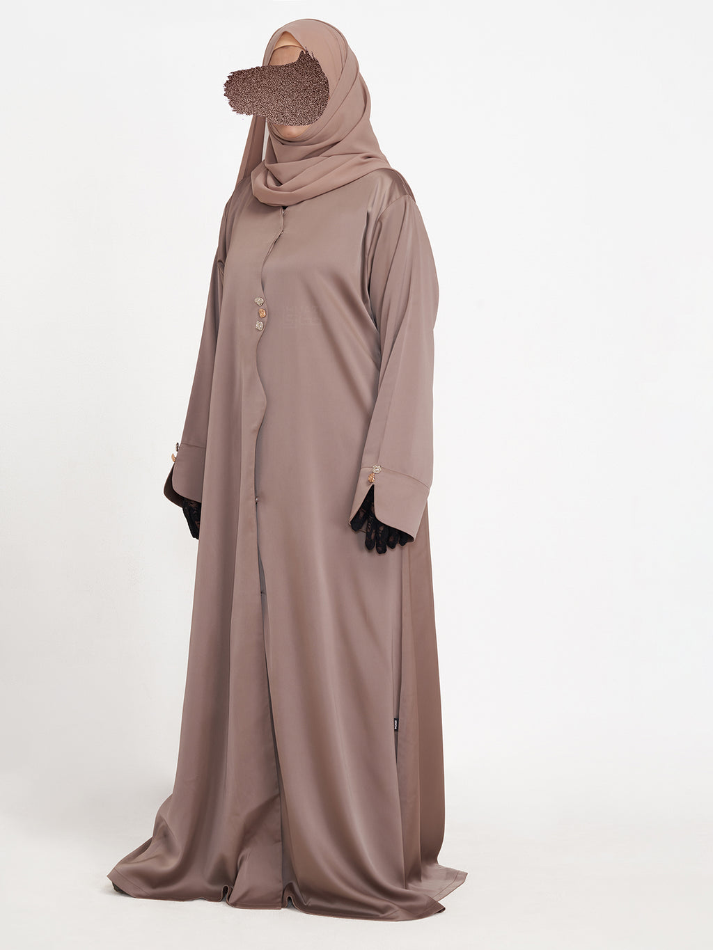 MAWJ NUJUM ABAYA- BEIGE