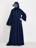 RAVZA PINTEX ABAYA- NAVY BLUE