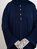 RAVZA PINTEX ABAYA- NAVY BLUE