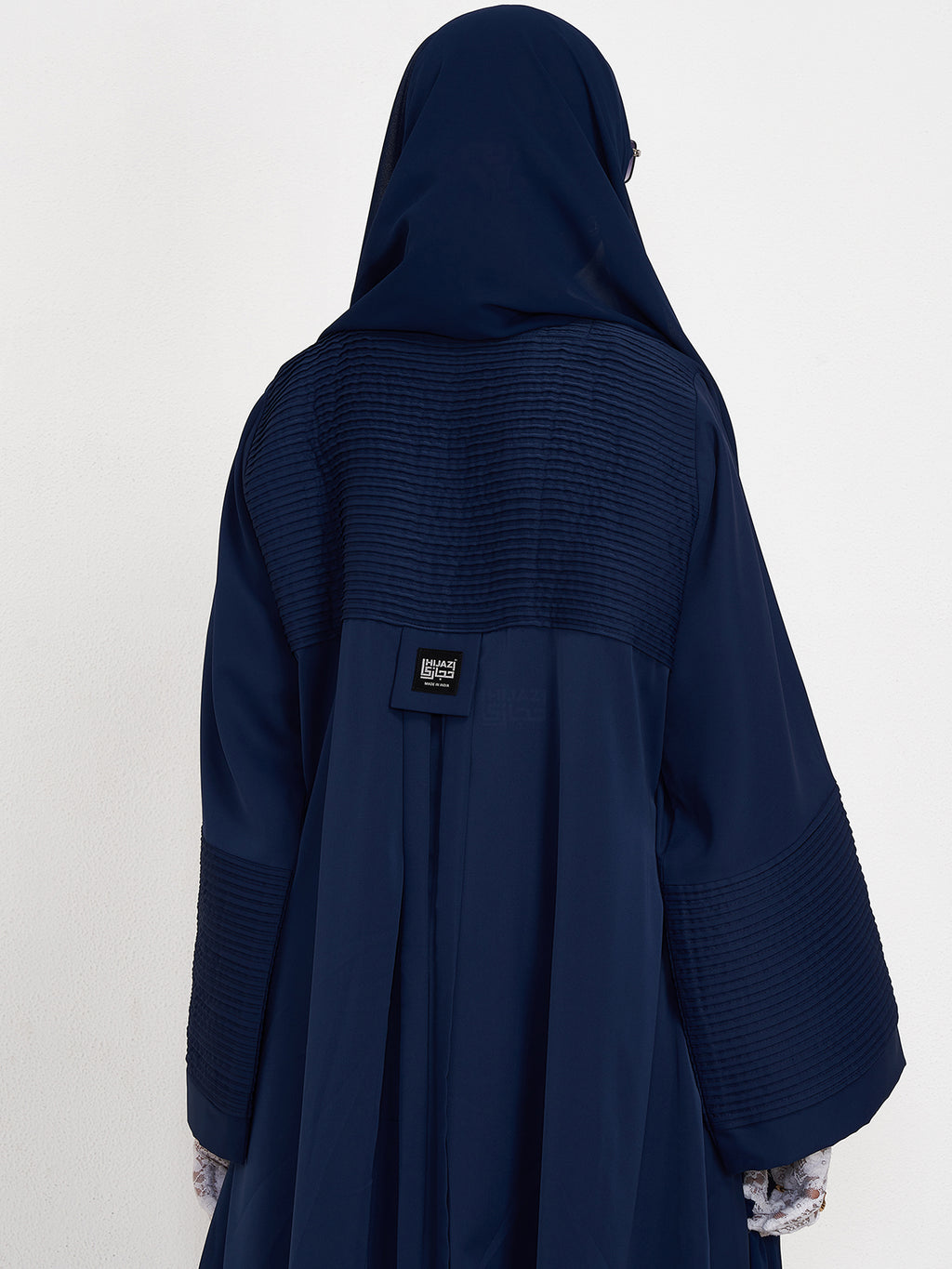 RAVZA PINTEX ABAYA- NAVY BLUE