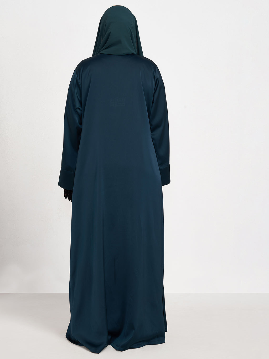 MAWJ NUJUM ABAYA- BOTTLE GREEN