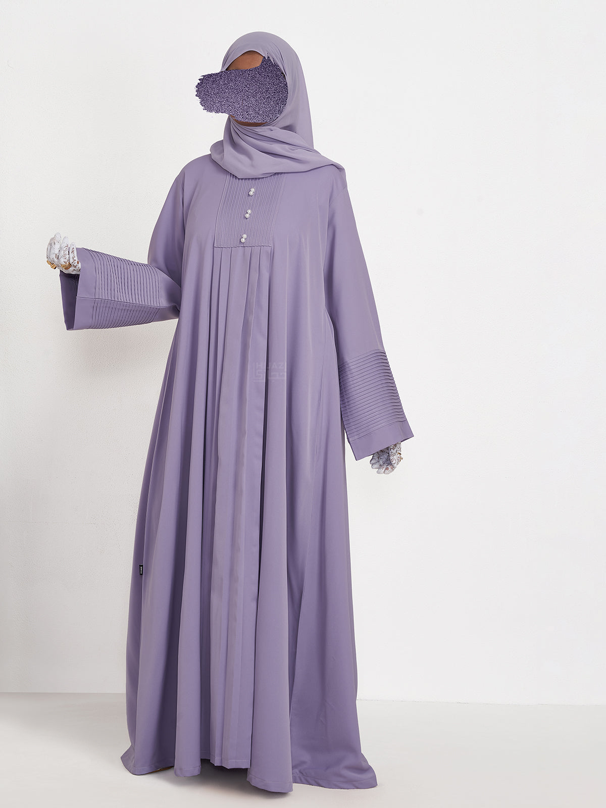 RAVZA PINTEX ABAYA- LAVENDER