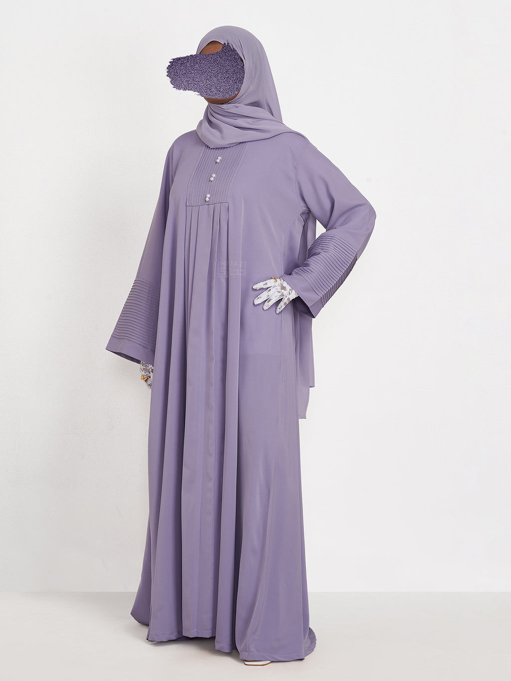 RAVZA PINTEX ABAYA- LAVENDER