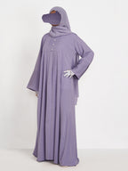 RAVZA PINTEX ABAYA- LAVENDER