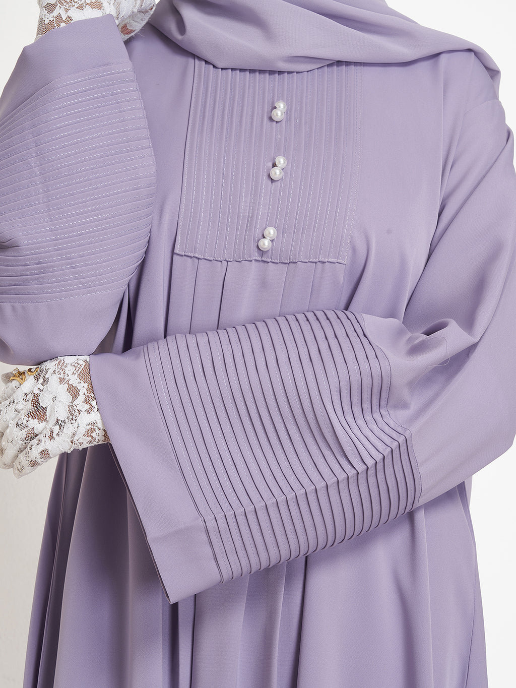 RAVZA PINTEX ABAYA- LAVENDER