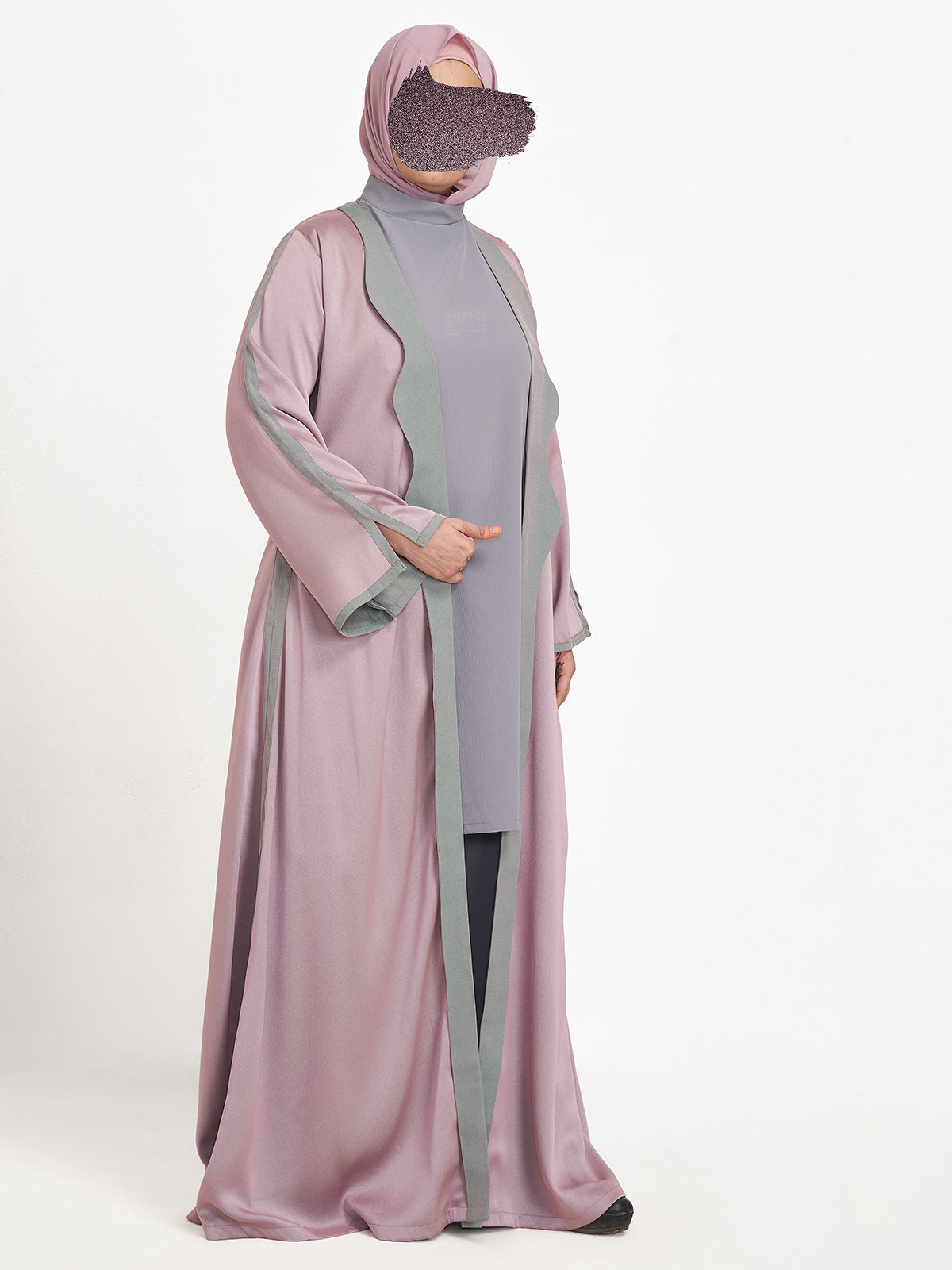 DERIM SHRUG ABAYA
