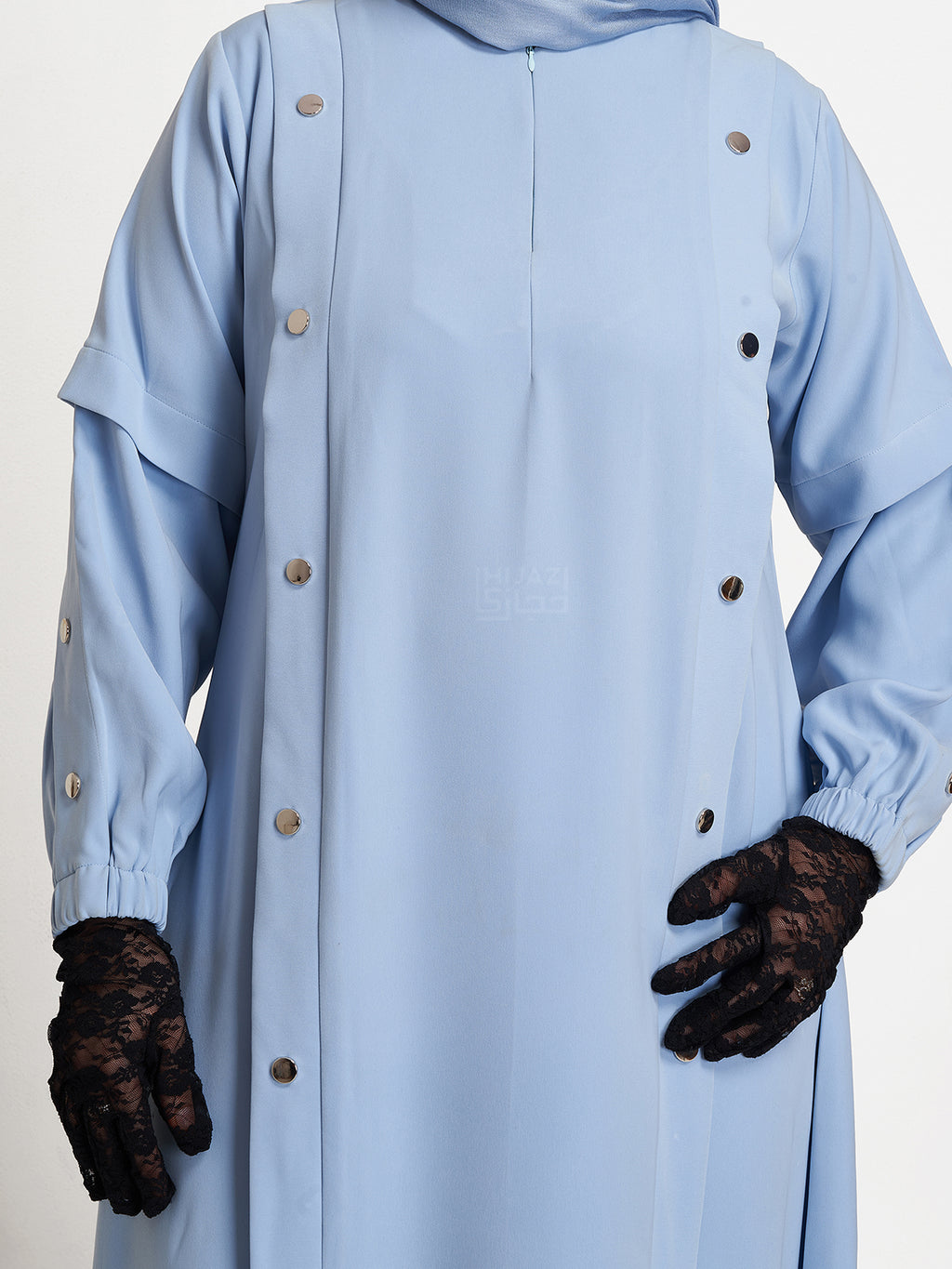 RIVET SKY BLUE ABAYA