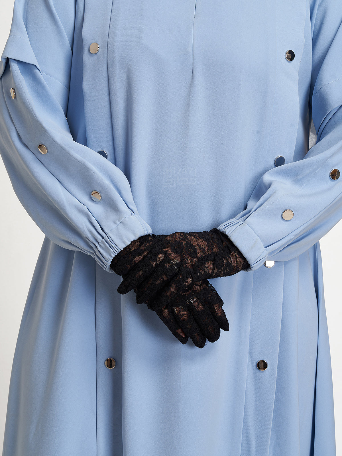 RIVET SKY BLUE ABAYA