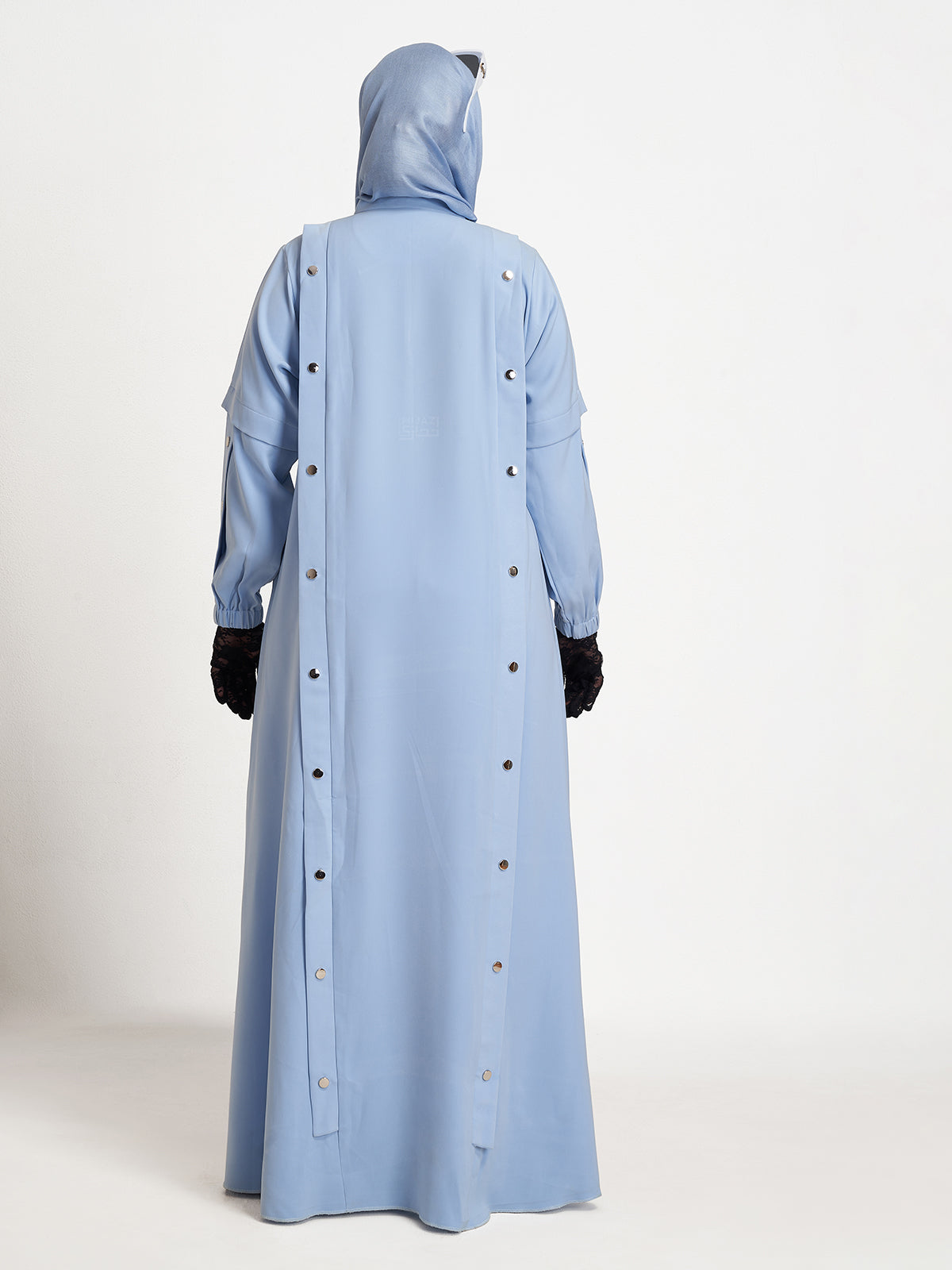 RIVET SKY BLUE ABAYA