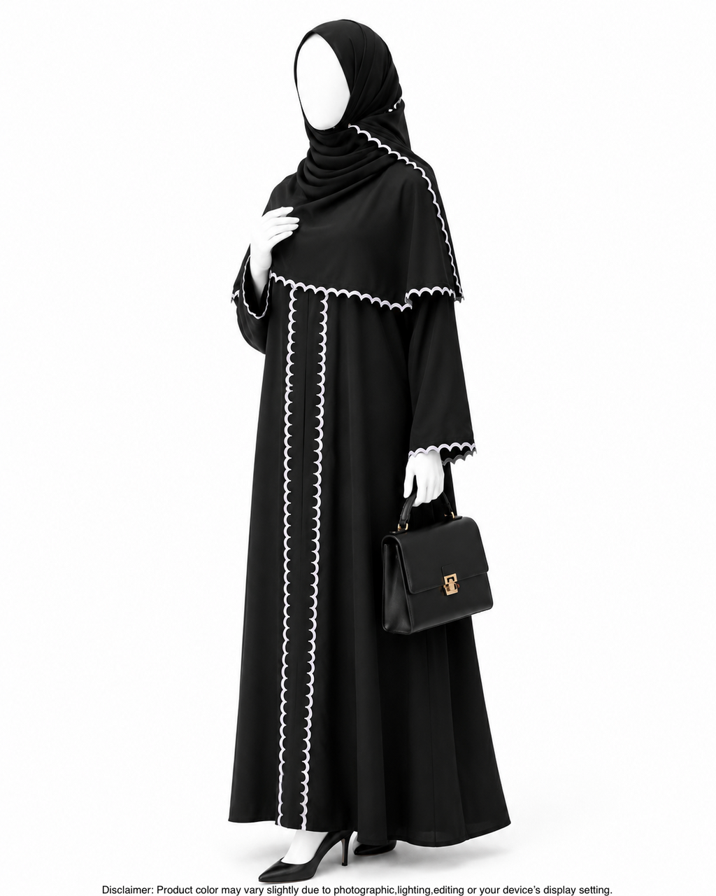 MOON CUT ABAYA W/O INNER