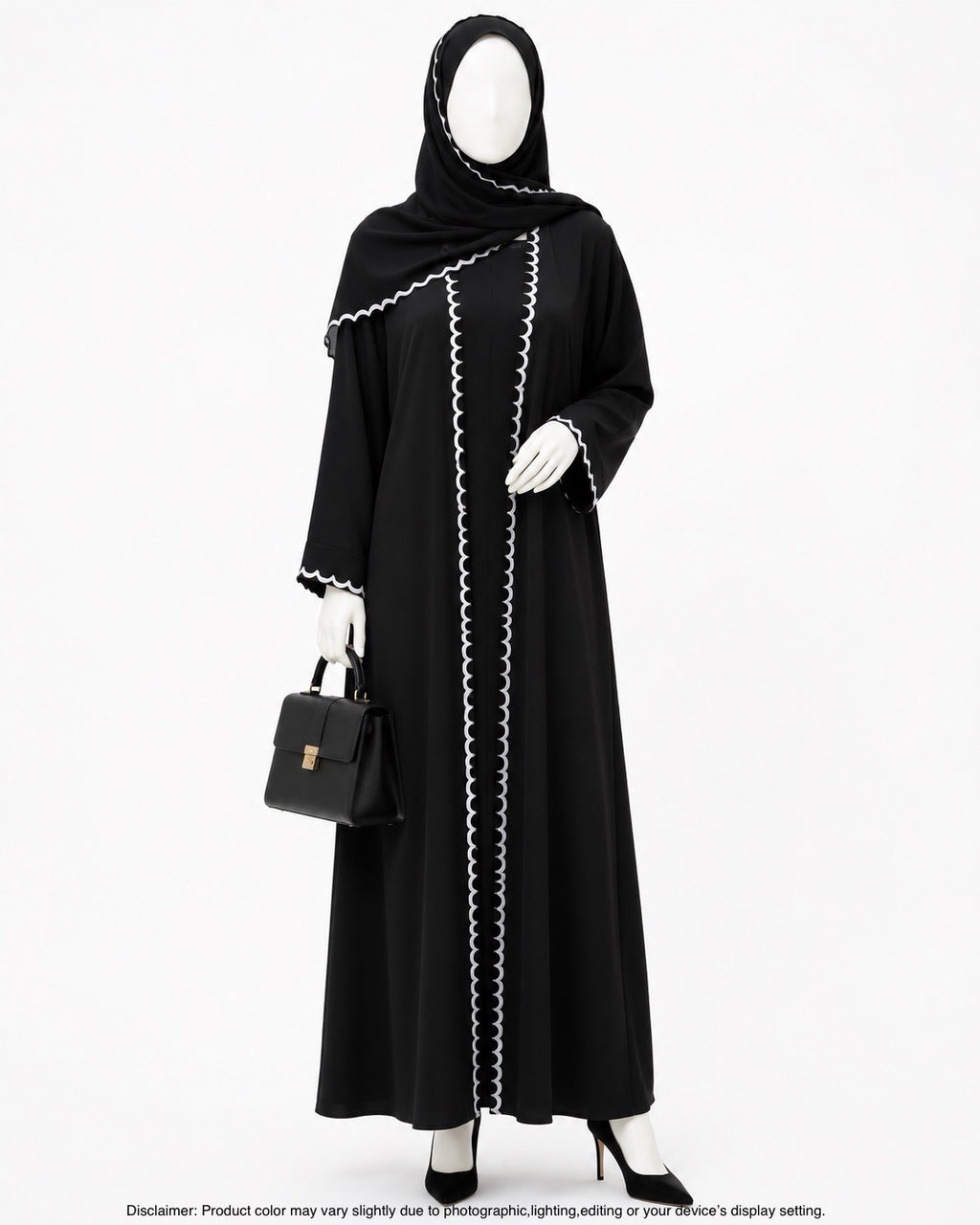 MOON CUT ABAYA W/O INNER