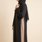 LAMEES LACE ABAYA
