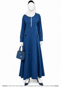 JEANIYAH DENIM ABAYA