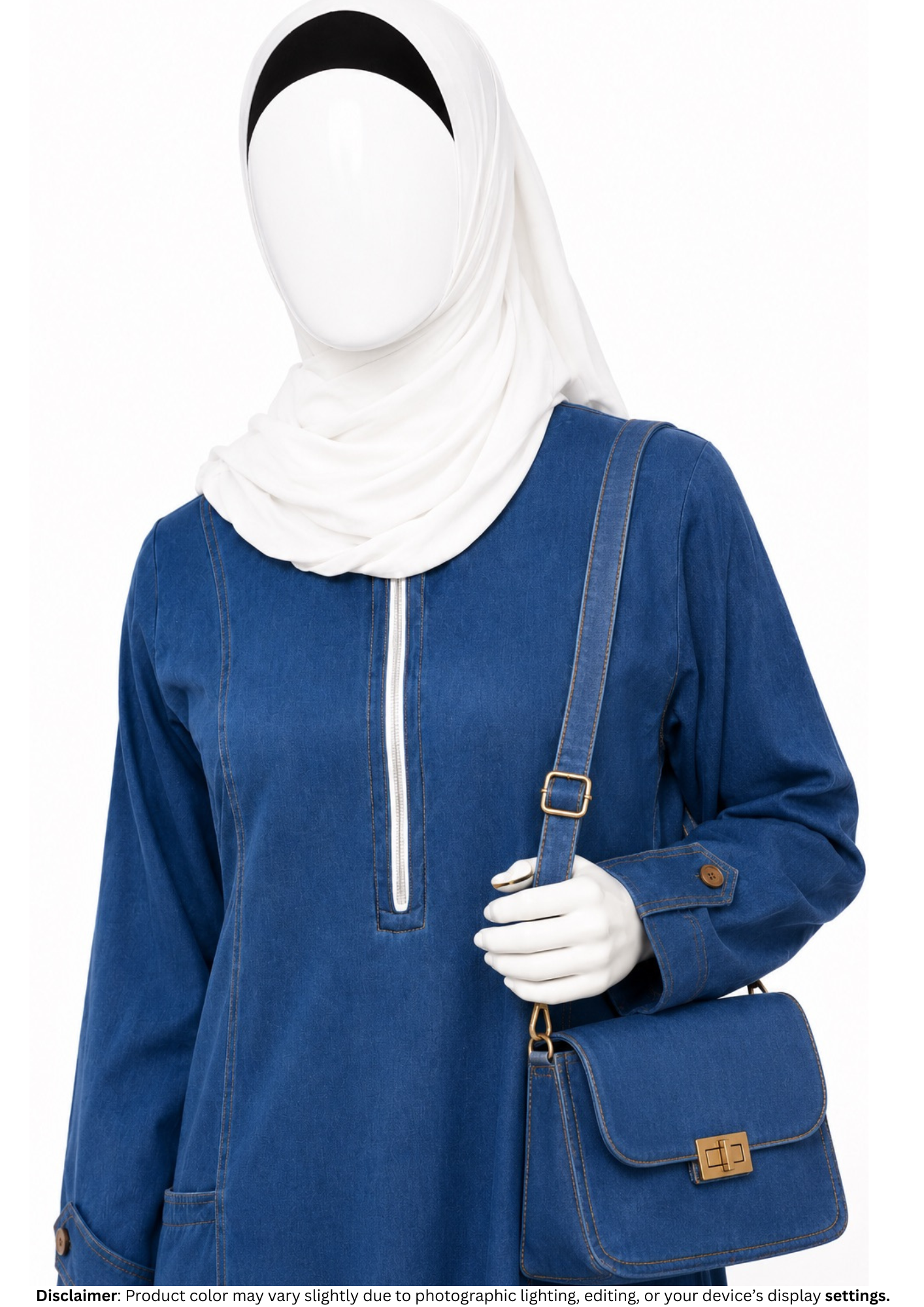 JEANIYAH DENIM ABAYA