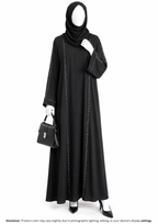 SIYAHI PINTEX ABAYA