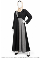 CAT COAT ABAYA GREY CHECKS
