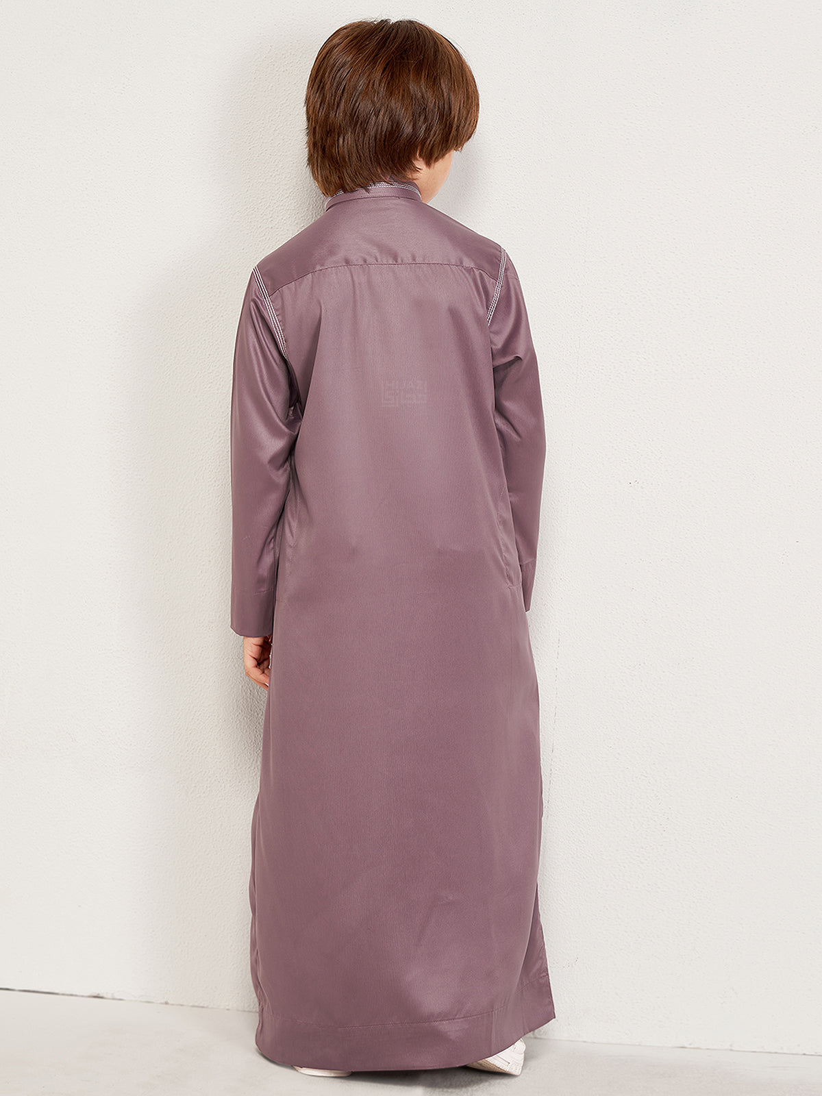 Mirqa Kids Thobe - Cashmere Pink