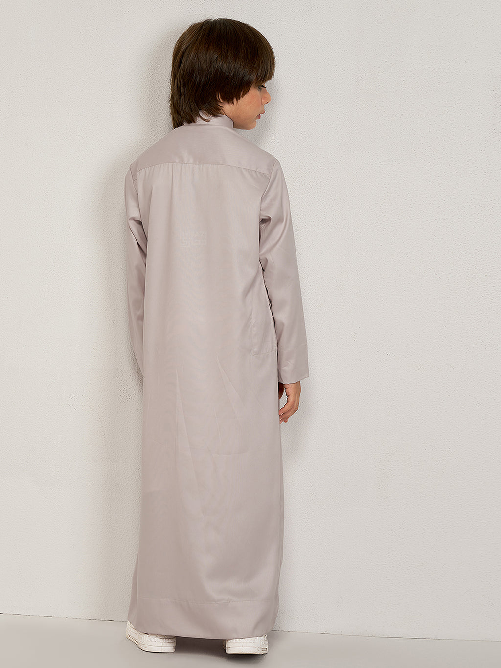 Mishari Kids Thobe - Light Pink