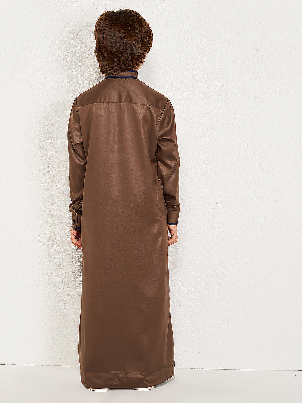 Wujooh Kids Thobe - Brown
