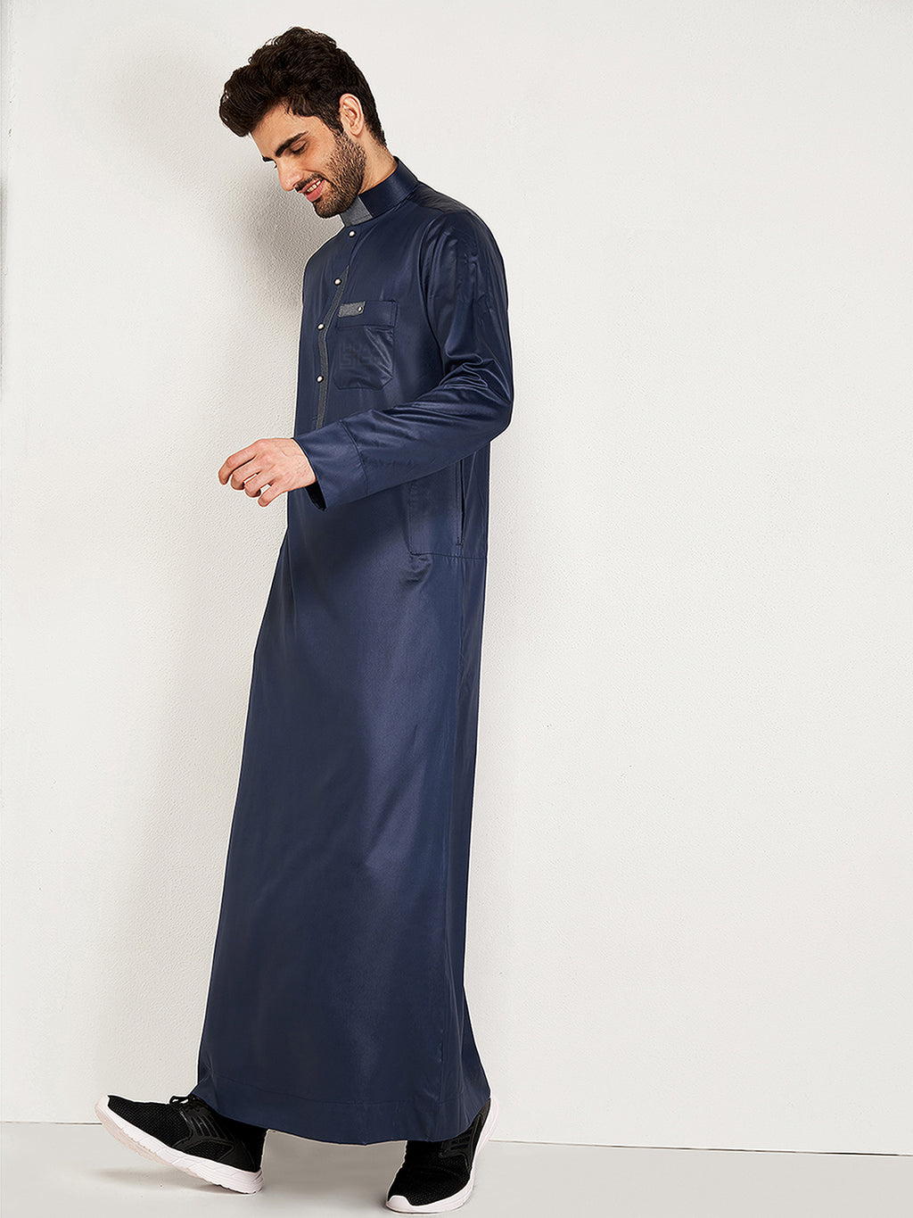 Riyadh Thobe - Navy Blue