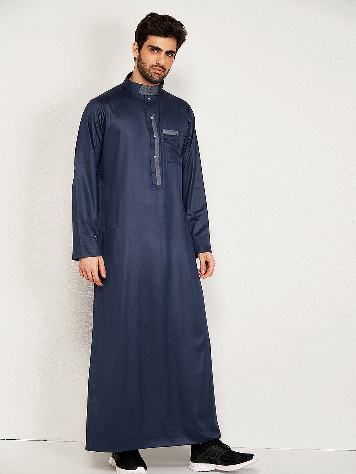 Riyadh Thobe - Navy Blue