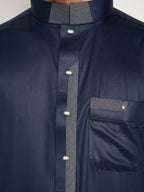 Riyadh Thobe - Navy Blue