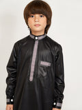Taylan Kids Thobe - Black