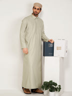 Al-Muqaddas Premium Thobe – Beige