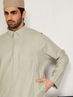Al-Muqaddas Premium Thobe – Beige