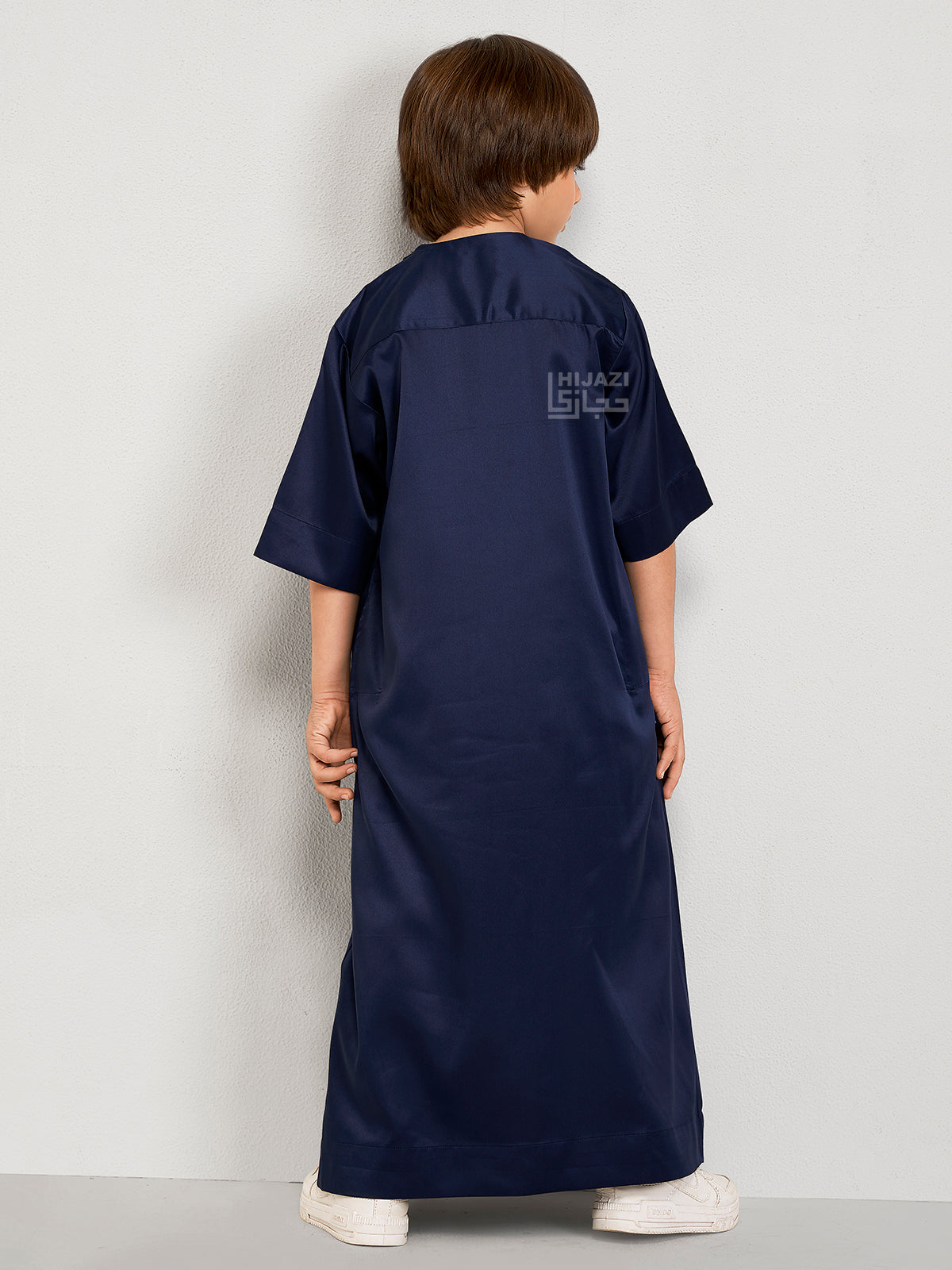 Kids Moroccan Kandura - Dark Blue - Nujuum