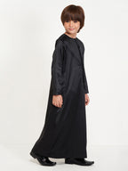 KIDS EMIRATI THOBE - BLACK