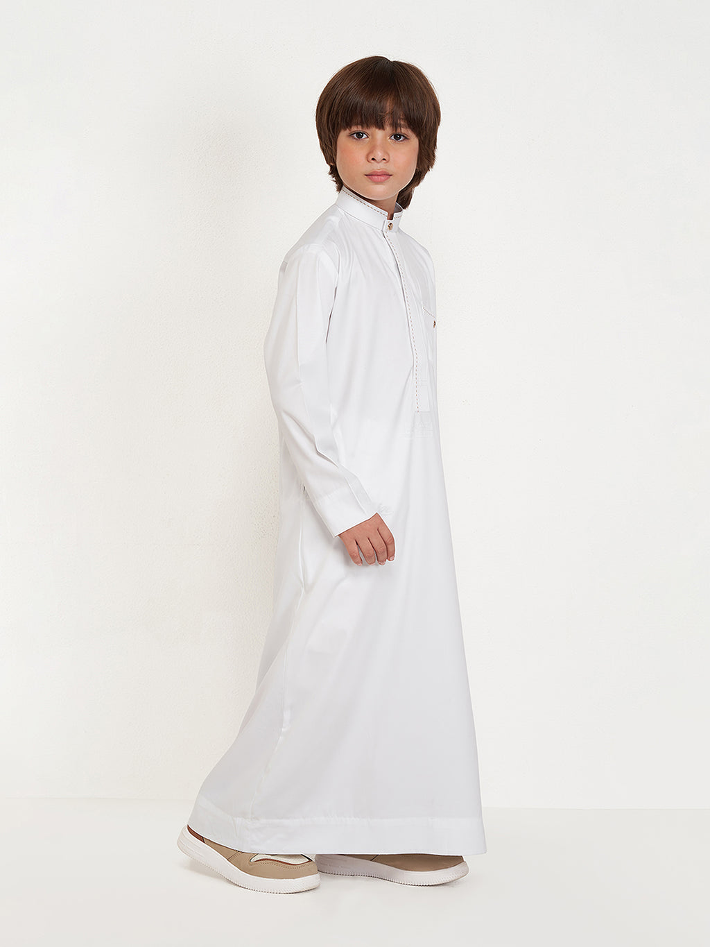 SIRAT KIDS THOBE - WHITE