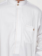 SIRAT KIDS THOBE - WHITE