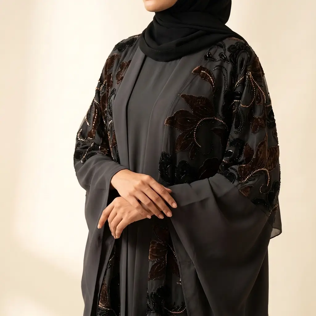 VELVET TWILIGHT SHRUG
