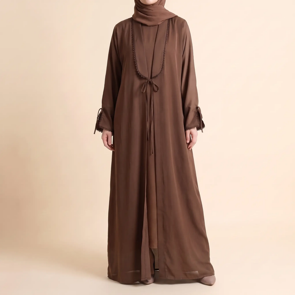 WARD LACE ABAYA SHRUG