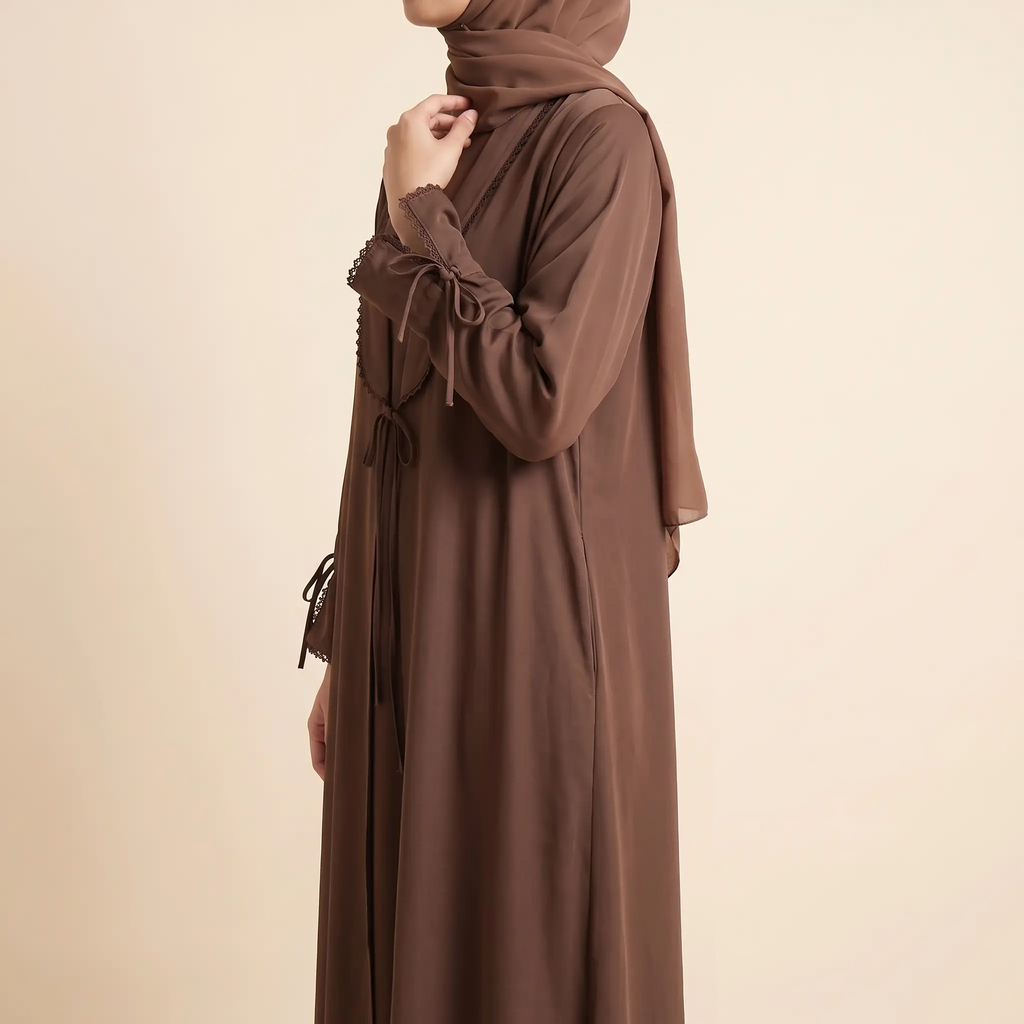 WARD LACE ABAYA SHRUG