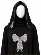 NARCISSUS BOW ABAYA