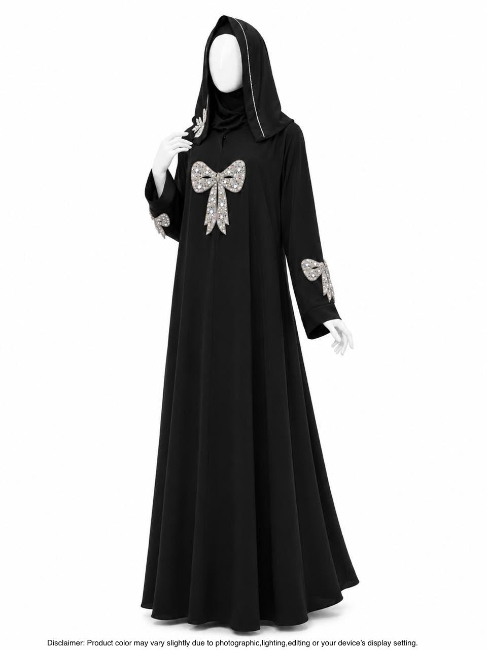 NARCISSUS BOW ABAYA