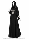 NARCISSUS BOW ABAYA