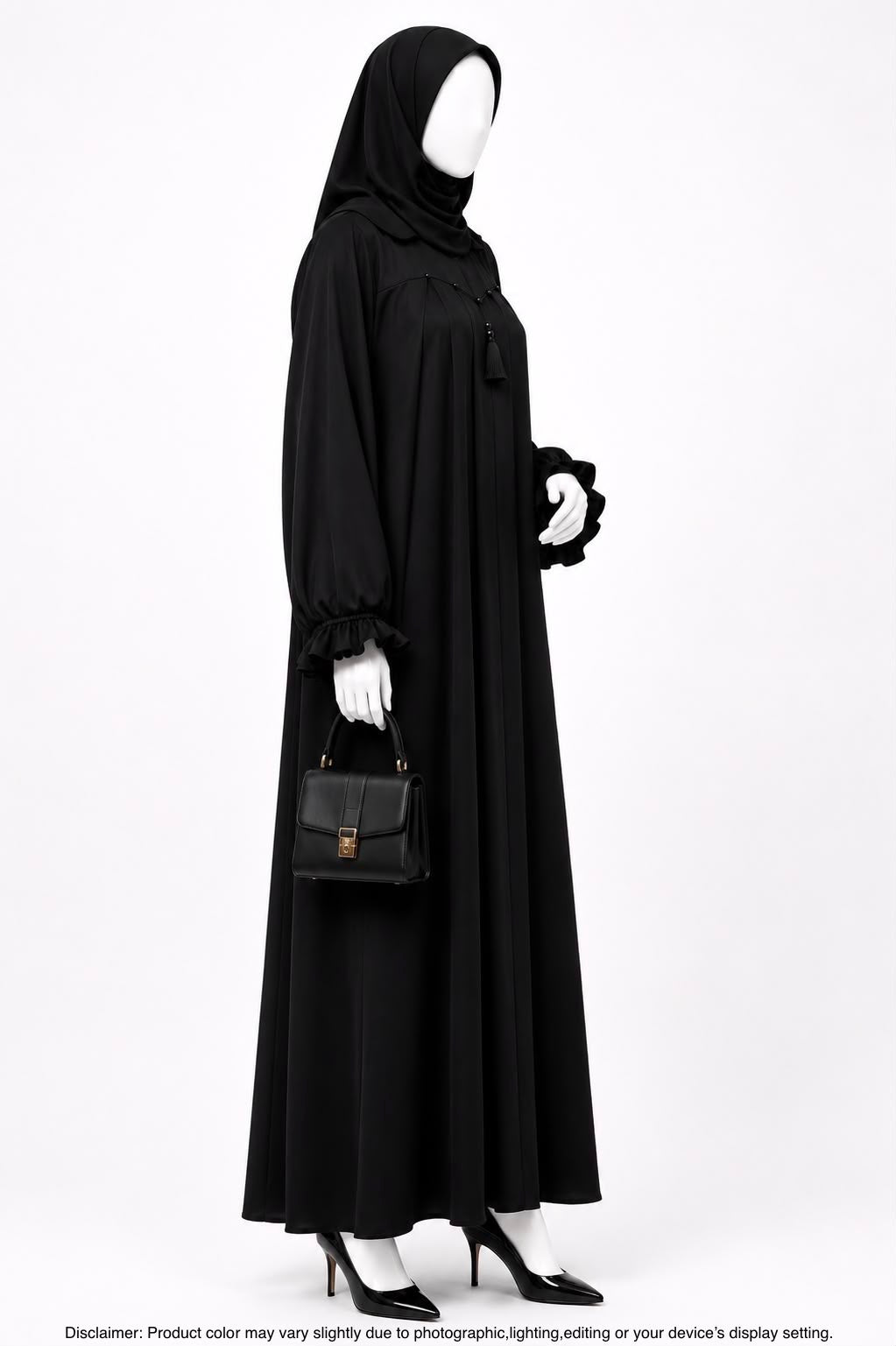 AMIRA PLEAT WORK ABAYA