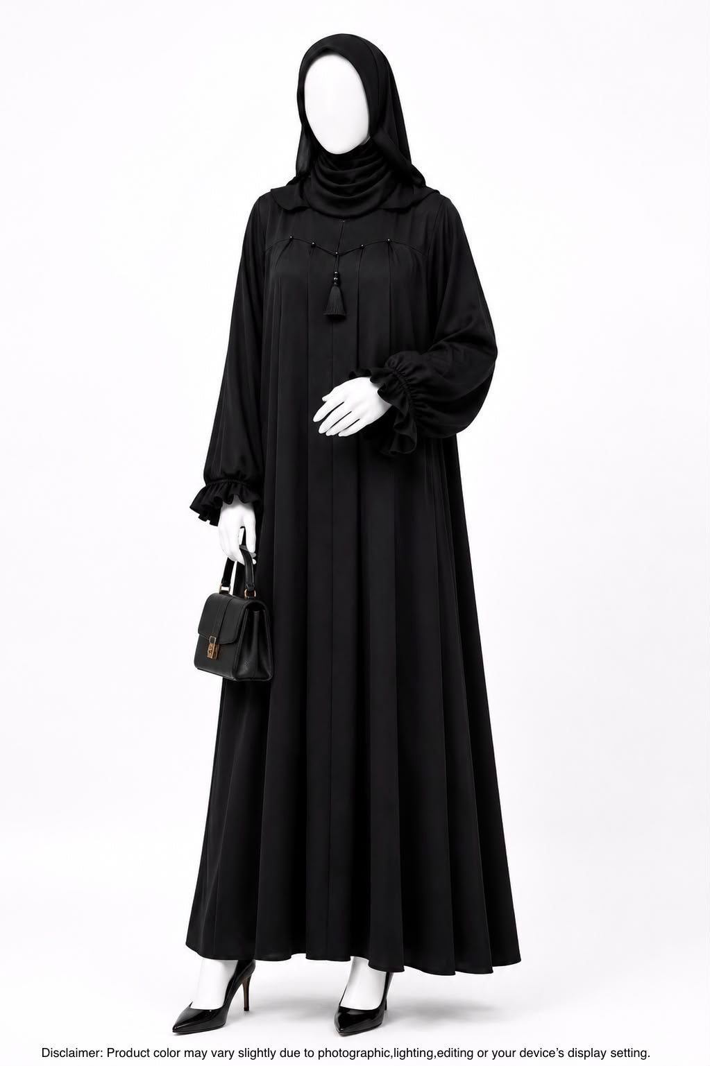 AMIRA PLEAT WORK ABAYA