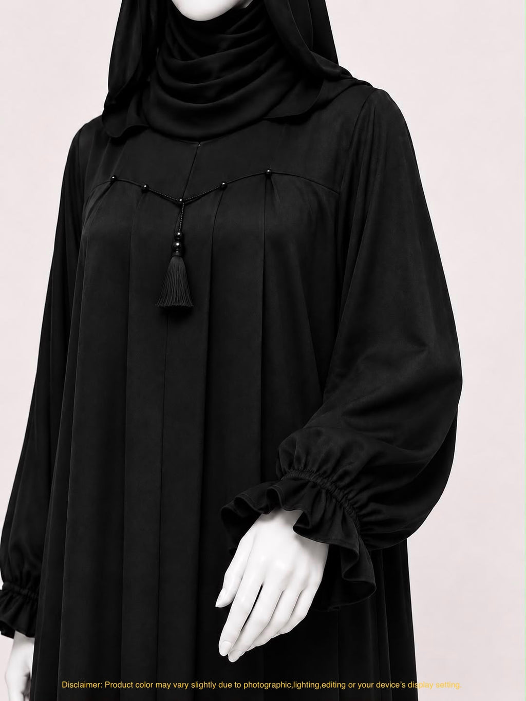 AMIRA PLEAT WORK ABAYA