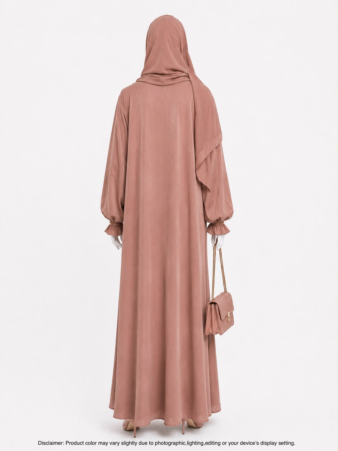 ZEINA PLEAT WORK- PEACH