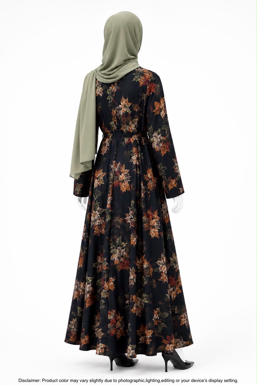 AMAL SHRUG SET- PRINTED