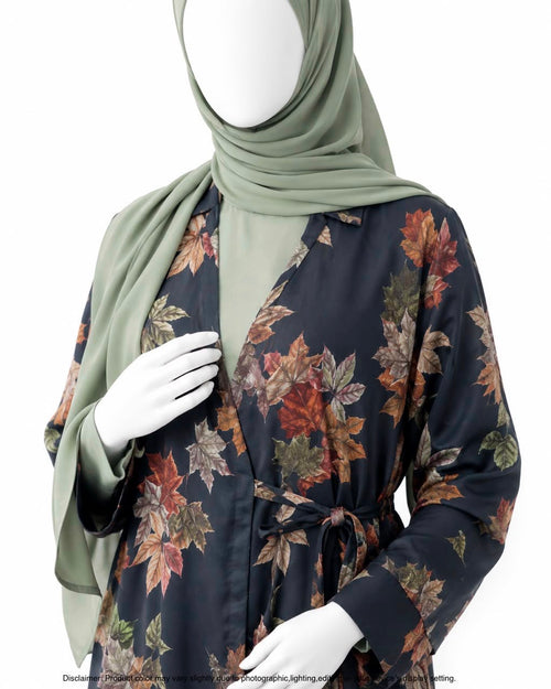 AMAL SHRUG SET- PRINTED