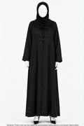D-CUT ABAYA W/O INNER